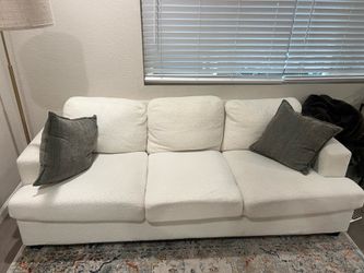 Offwhite Bouclé