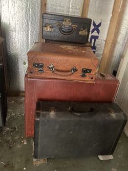 Vintage Suitcases 