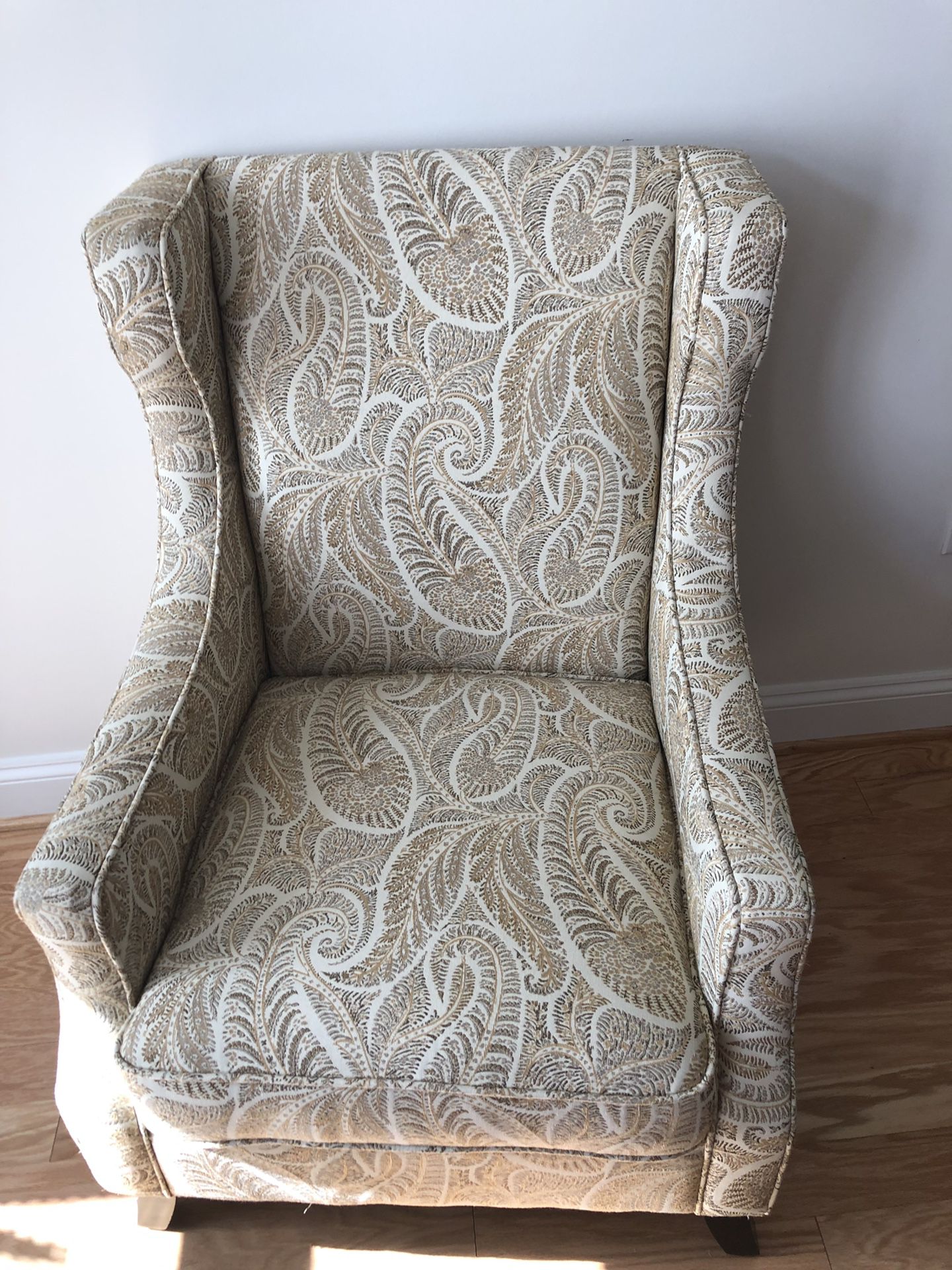 Pier 1 Alec Wingback Chairs (Set of 2) Reg Priced $449.95 each now $250 for two $125 for one