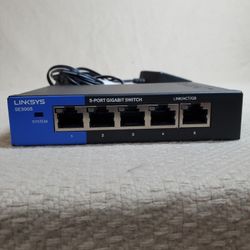 Linksys Se3005 5-port Ethernet Switch