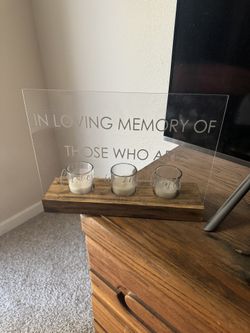 Wedding Tribute Sign