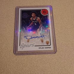 2025 Topps 45th Anniversary Rookie Auto Dylan Harper