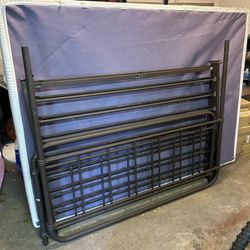 Full Size Bed frame And Box Spring 