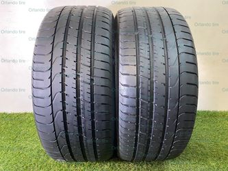 V145 245 30 19 98Y Pirelli Pzero Run Flat —2 used tires 75% life