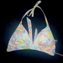 NWT Victoria’s Secret Removable Push-Up Halter Bikini Top size M