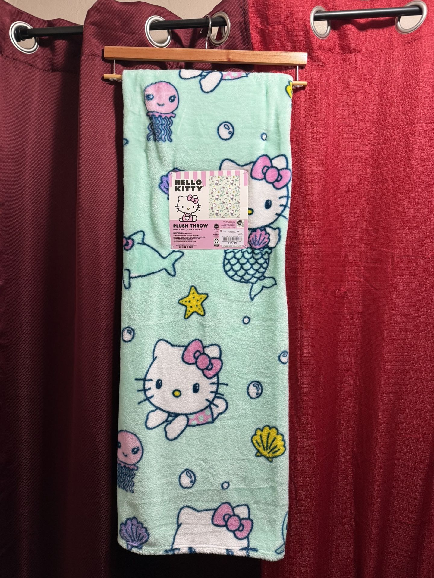 Hello Kitty Mermaid Blanket