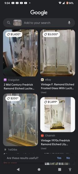 This Is A Set Of Vintage Lamps