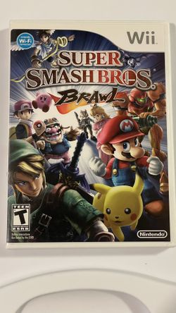Nintendo Wii Super Smash Bros Brawl Game