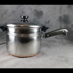 LIKE NEW REVERE WARE COOPER CLAF STEAMER