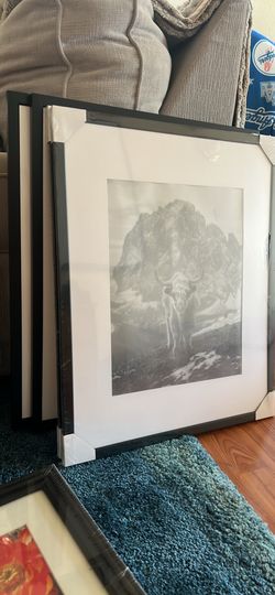 Multiple Size Frames Black And White