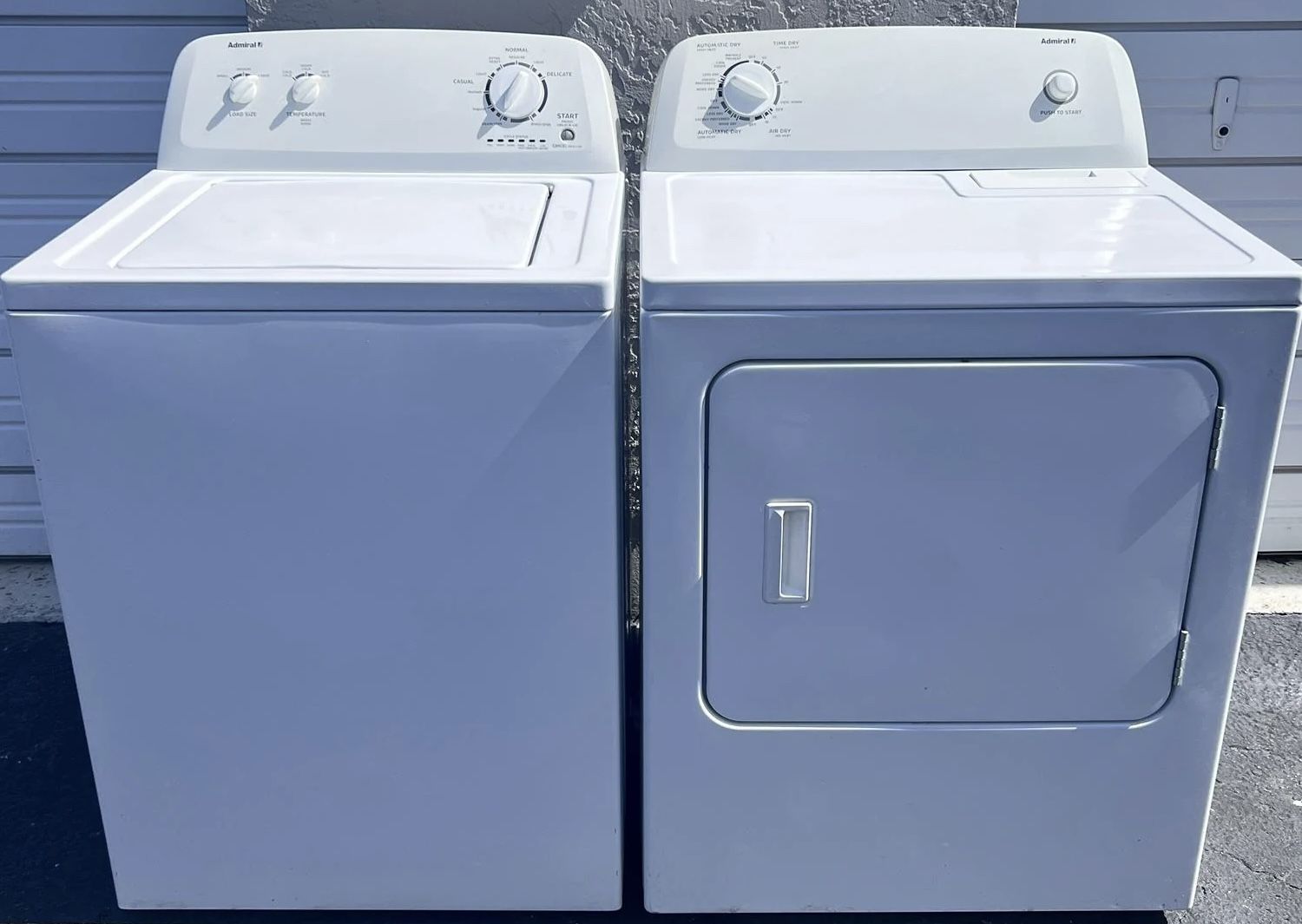 Matching Set Washer And Dryer 