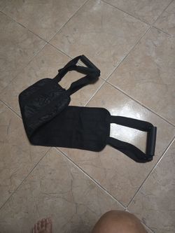Black Shoulder Support Brace with Straps