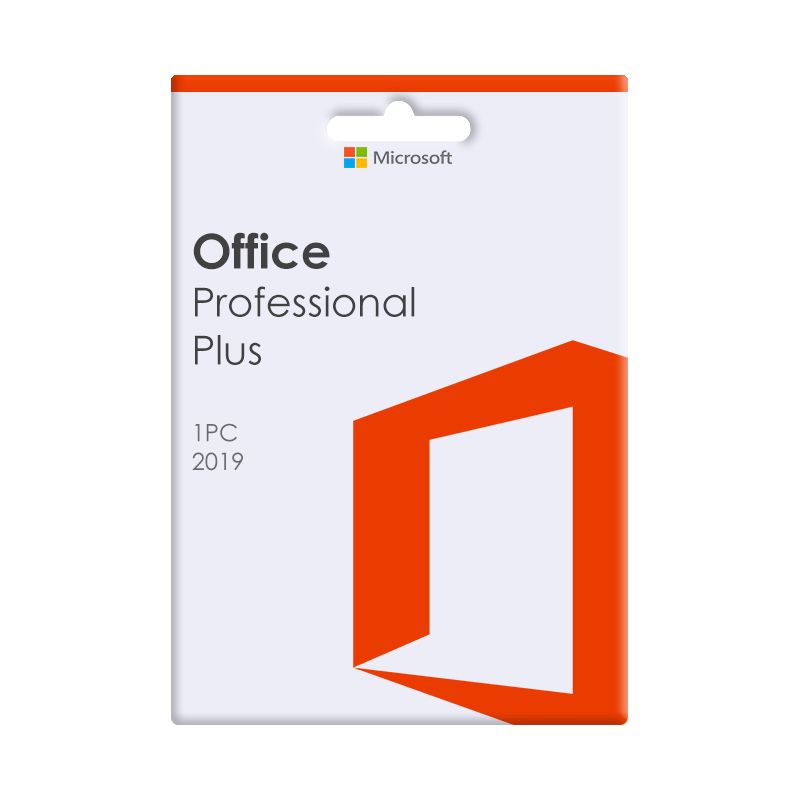 Microsoft Office Professional 2019 for 1 Windows PC