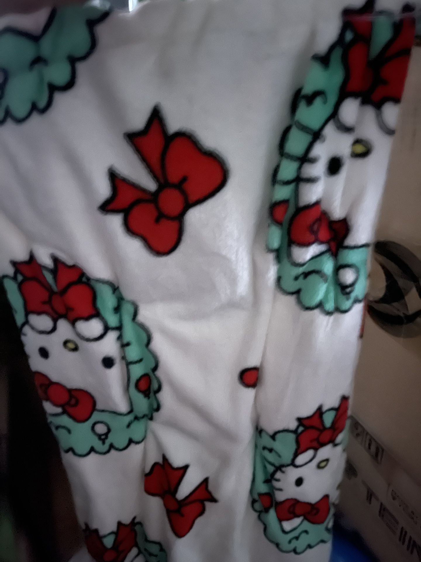 Christmas Hello Kitty Blanket 30.00