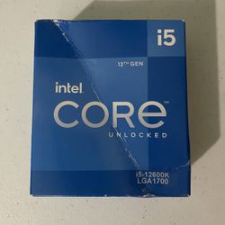 Brand New Intel Cpu i5 12Gen 12600K