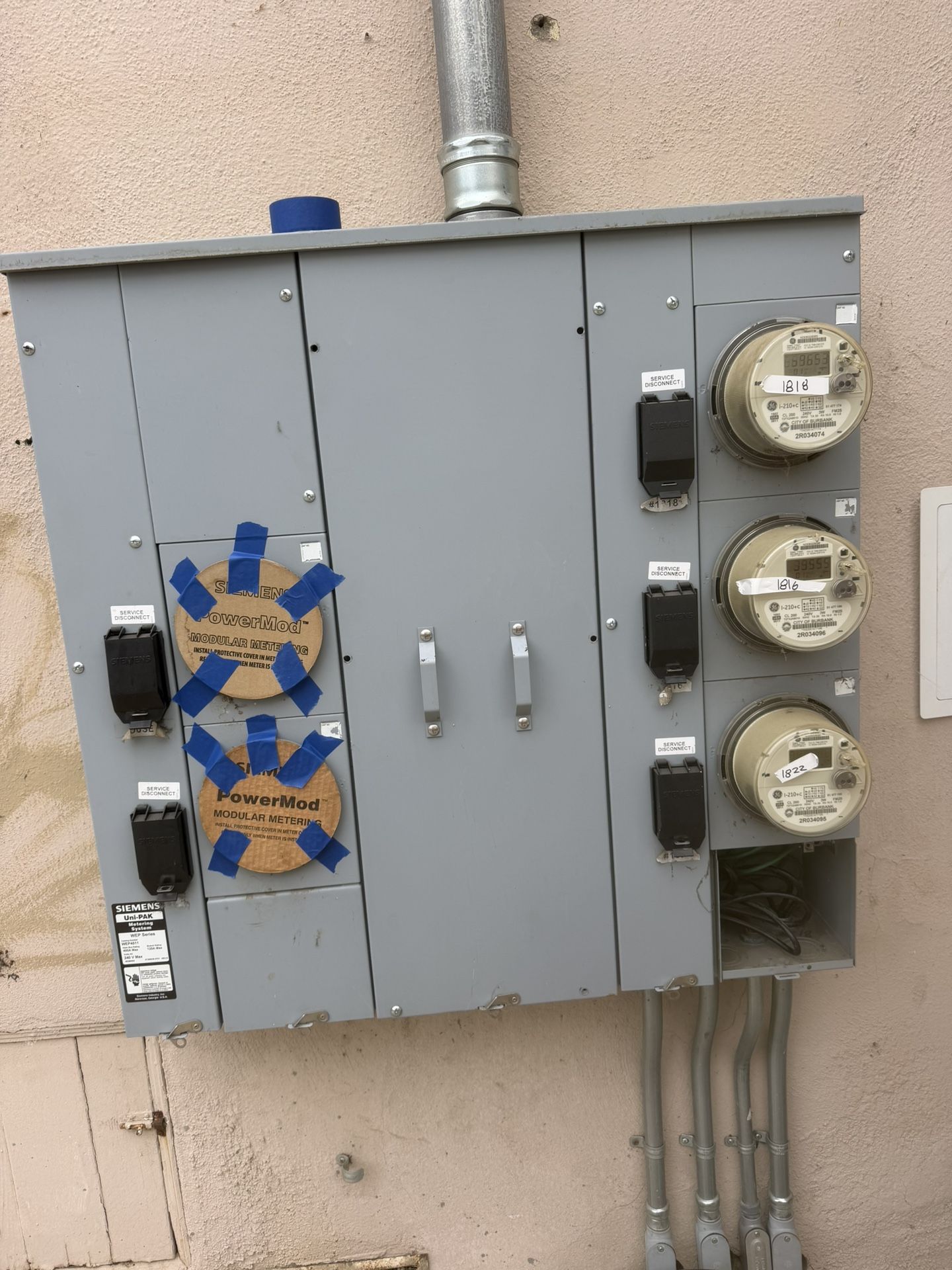 Siemens WEP4511 400 AMP Panel