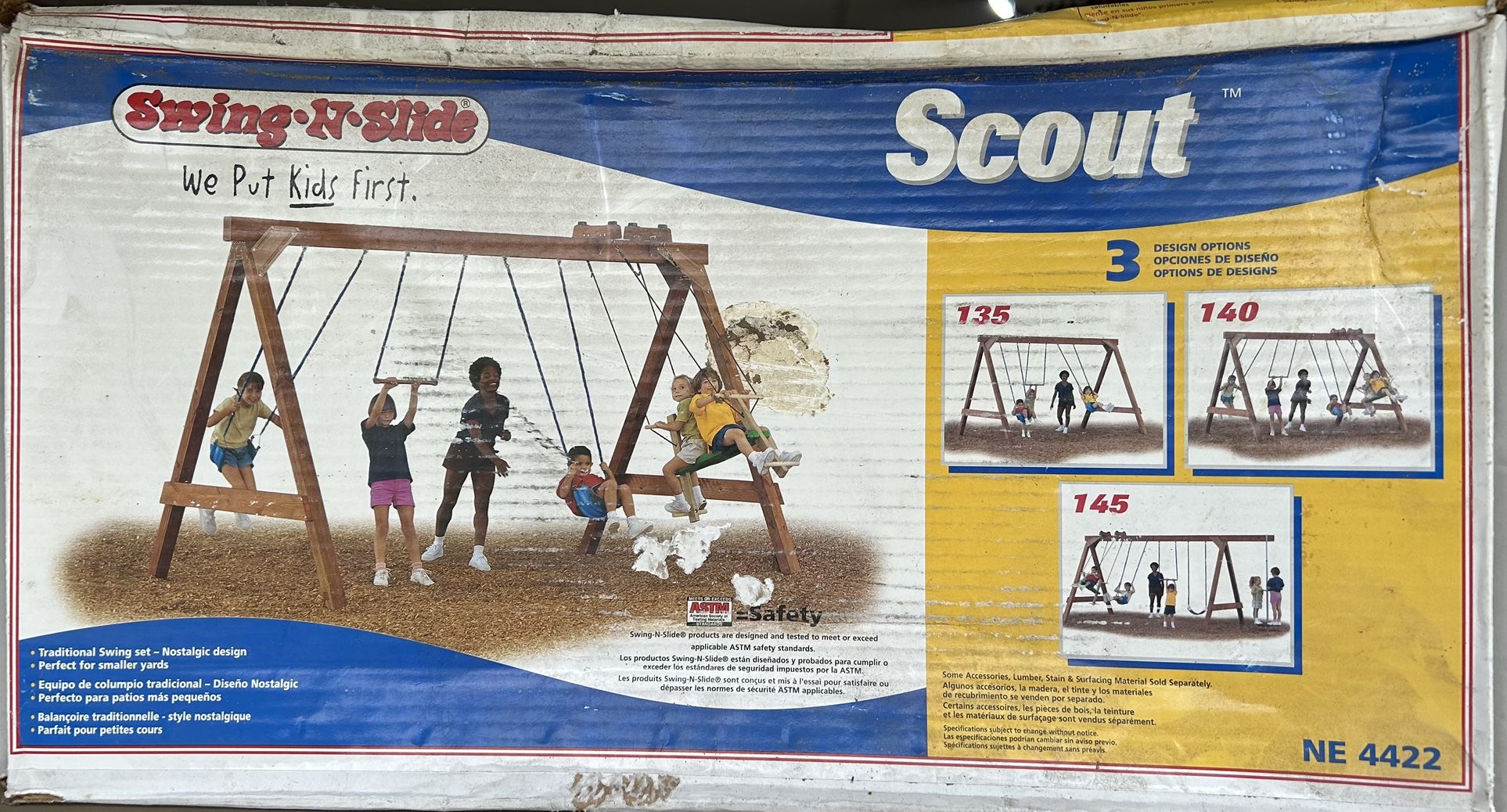 Swing-N-Slide Scout Swing Set Kit