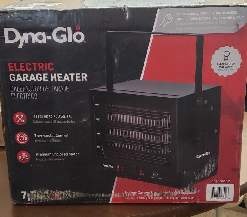 Dyna GLO Electric GARAGE Heater