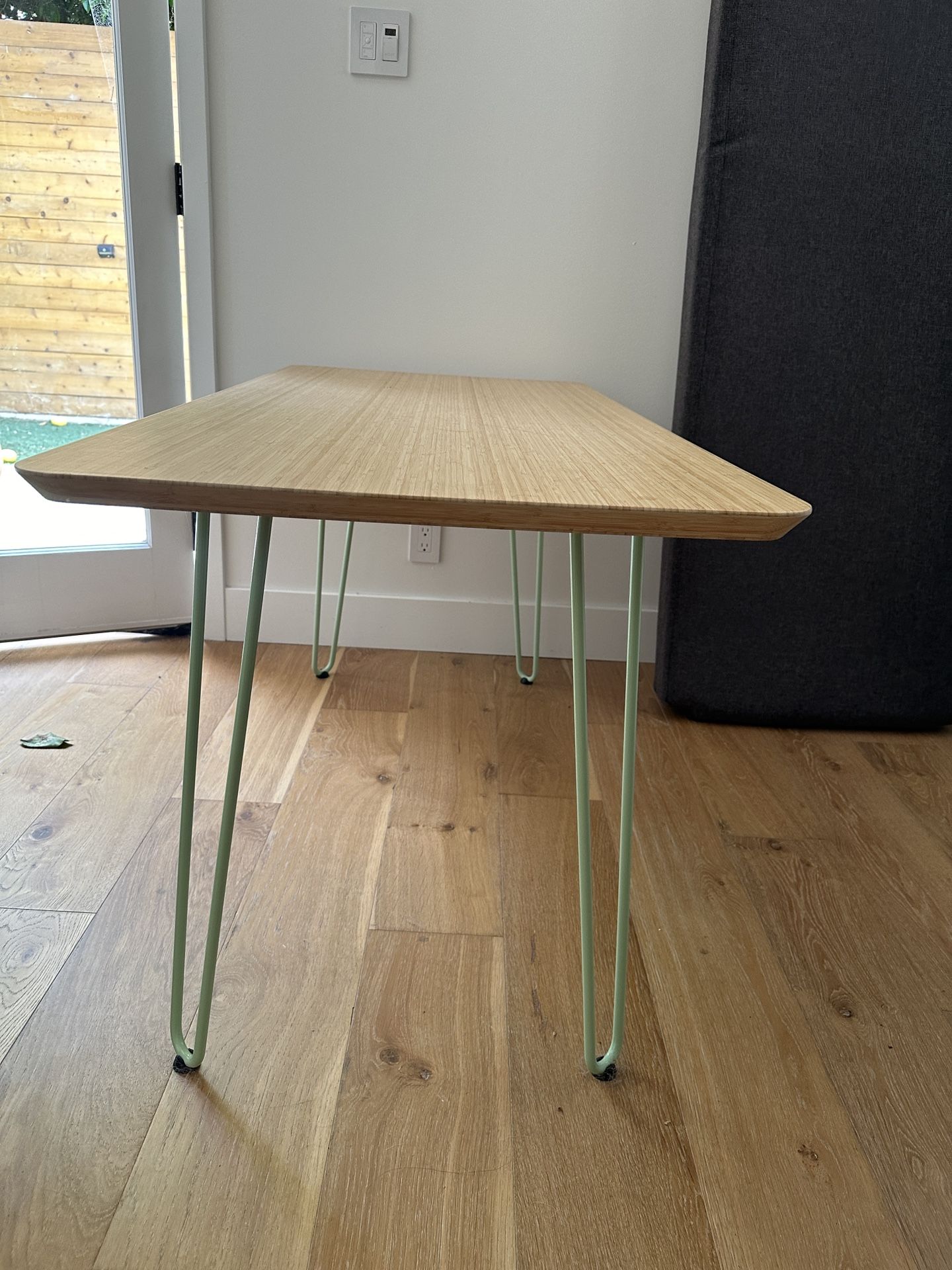 Ikea Desk With Custom Hairpin Legs