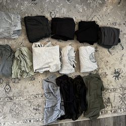 Lululemon Lot of 14 Used Men’s Athletic & Casual Pieces. Great Value Bundle!