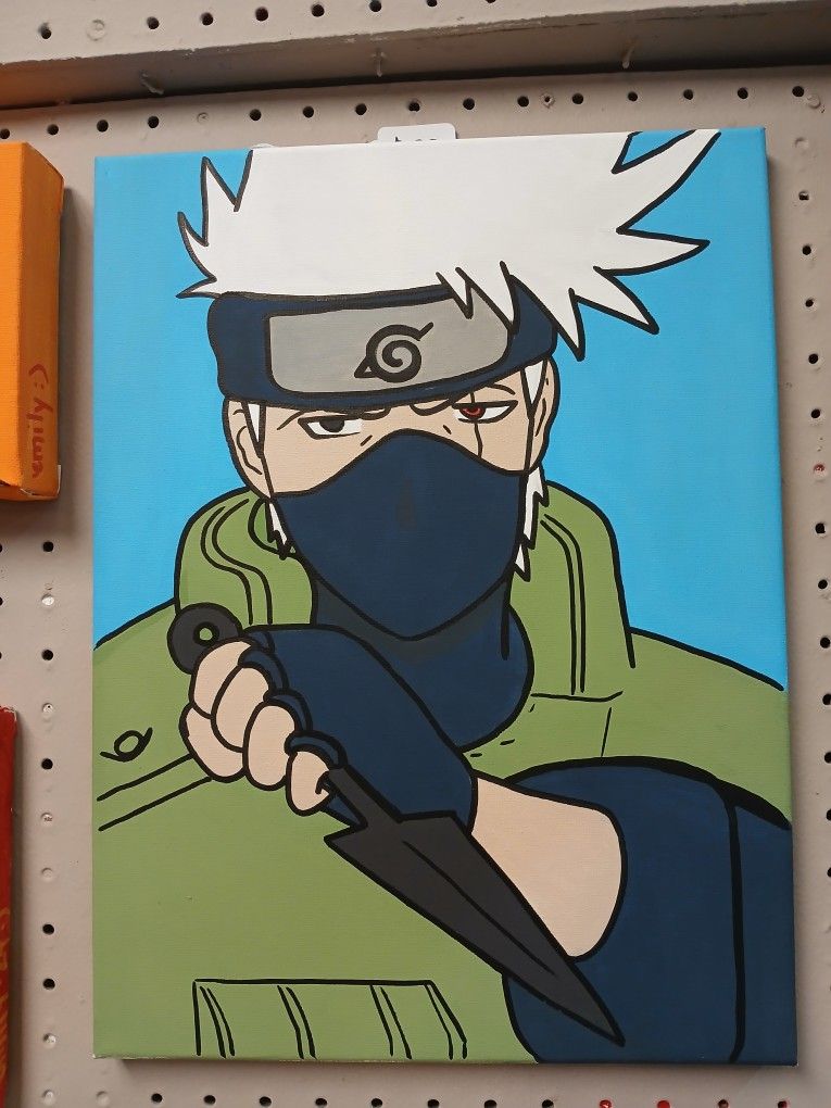 12x16 Kakashi Painting