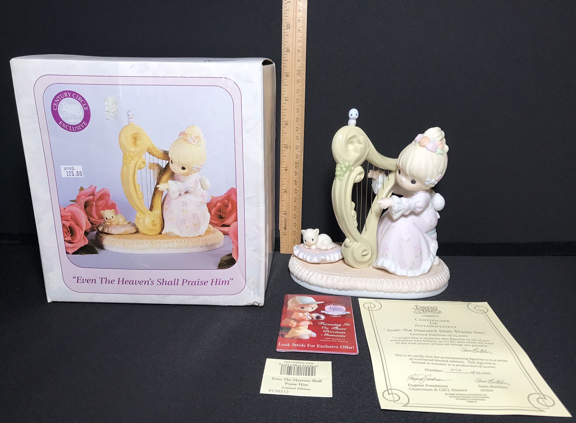 Precious Moments Century Circle Even the Heavens Shall Praise Him and BONUS -NEW IN BOX