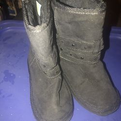 Girls Winter Boots  Gray Size 9C