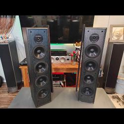 BIC America Dv64 Floor Standing Speakers 