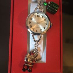 Christmas Holiday Charm Watch (New In Box)!!