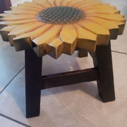 Sunflower Short Stool