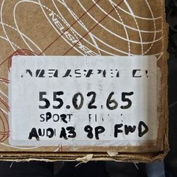 2012 Audi A3 Fwd Nuespeed Lowering Springs 