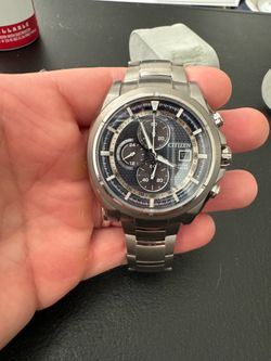 Citizen Eco-Drive Titanium Chronograph