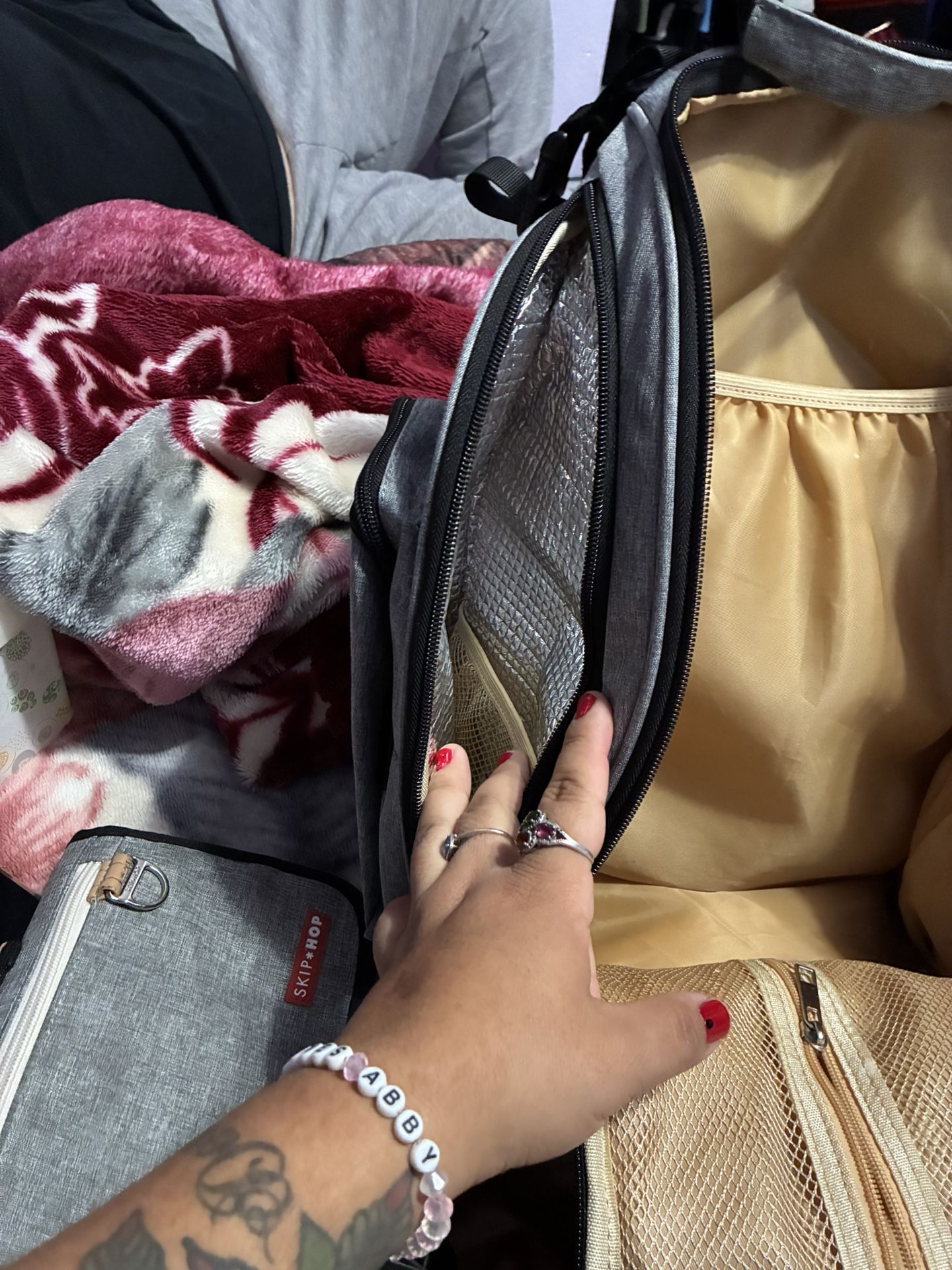 Diaper Bag And Changing Pad