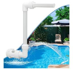 Pool Spray Aerator Cools Water