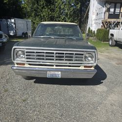 1974 Dodge D100 Pu 