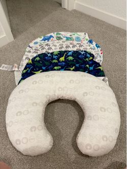 Boppy nursing pillows with covers