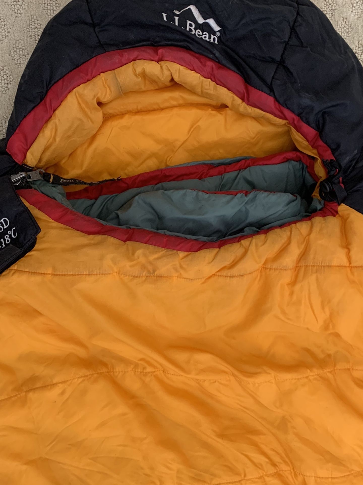 0 Degree Rated Sleeping Bag