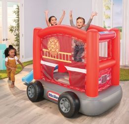 Little Tikes Inflatable Fire Truck Bounce
