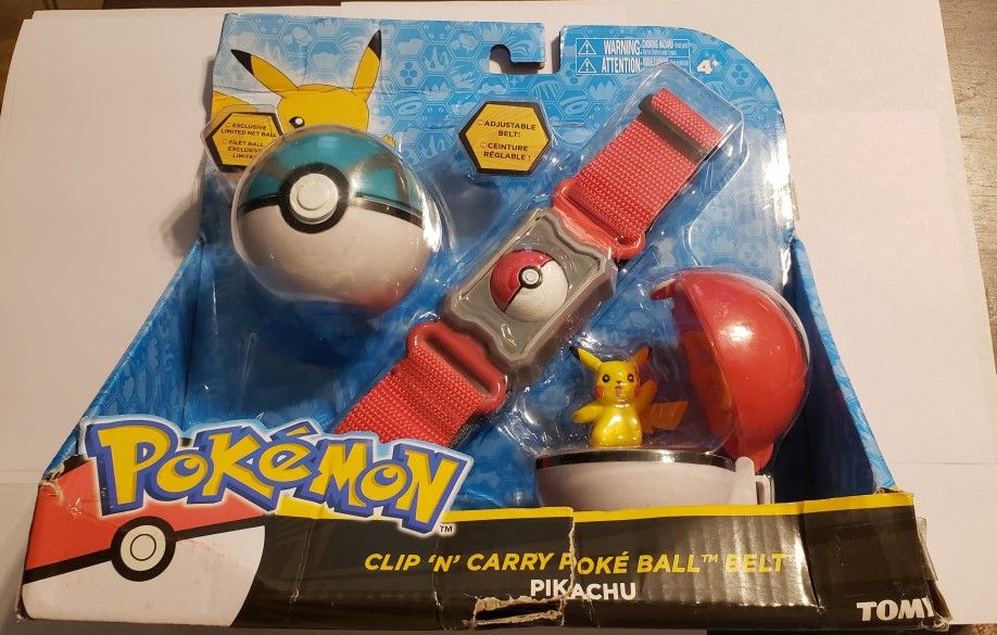 Pokémon Clip N Carry Poke' Ball Belt!