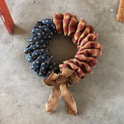 American Flag Wreath