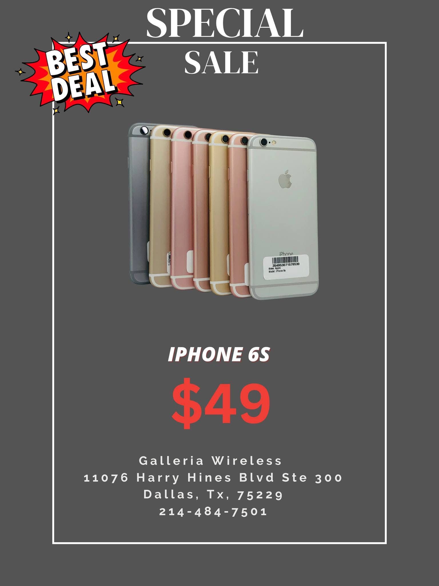 Todays Special- iPhone 6s 32 Gb Unlocked