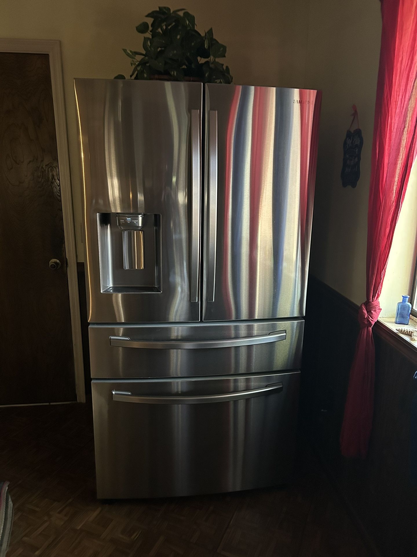 2 Yr Old Samsung Stainless Steel Refrigerator