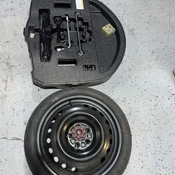 SPARE 17” WITH JACK KIT FITS:2019 2020 2021 2022 2023 TOYOTA COROLLA