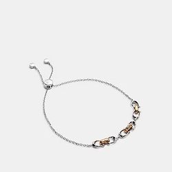 New Coach Slider Bracelet (Silver & Gold) - Adjustable