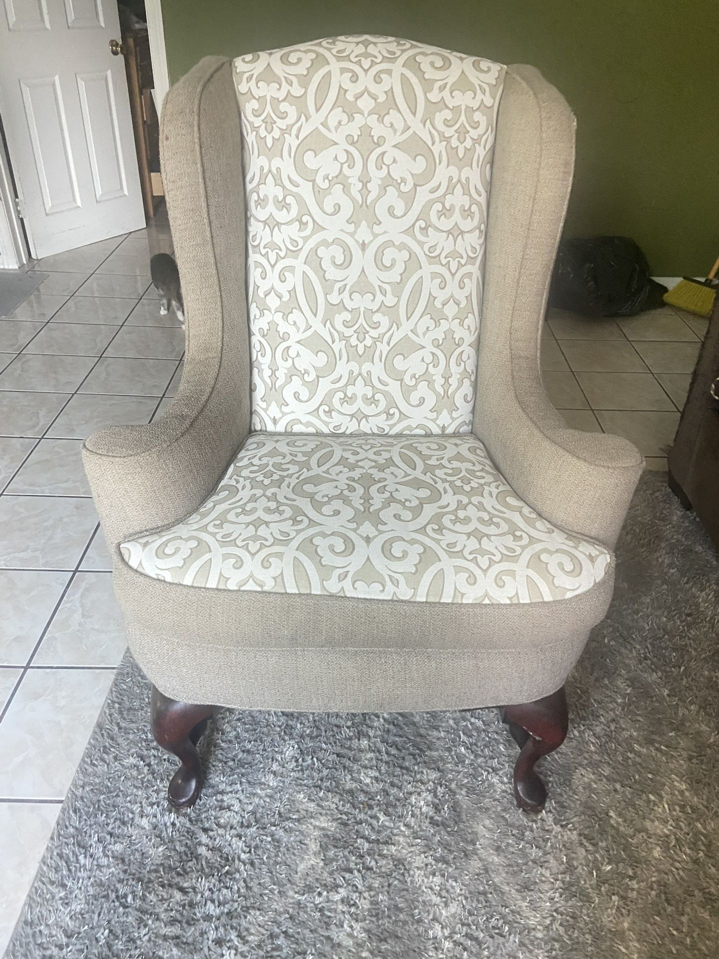 wingback chair