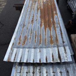 Galvanized Corrugated Sheet Metal $1.50/ft