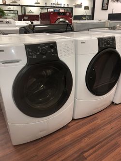 Kenmore washer and dryer electric