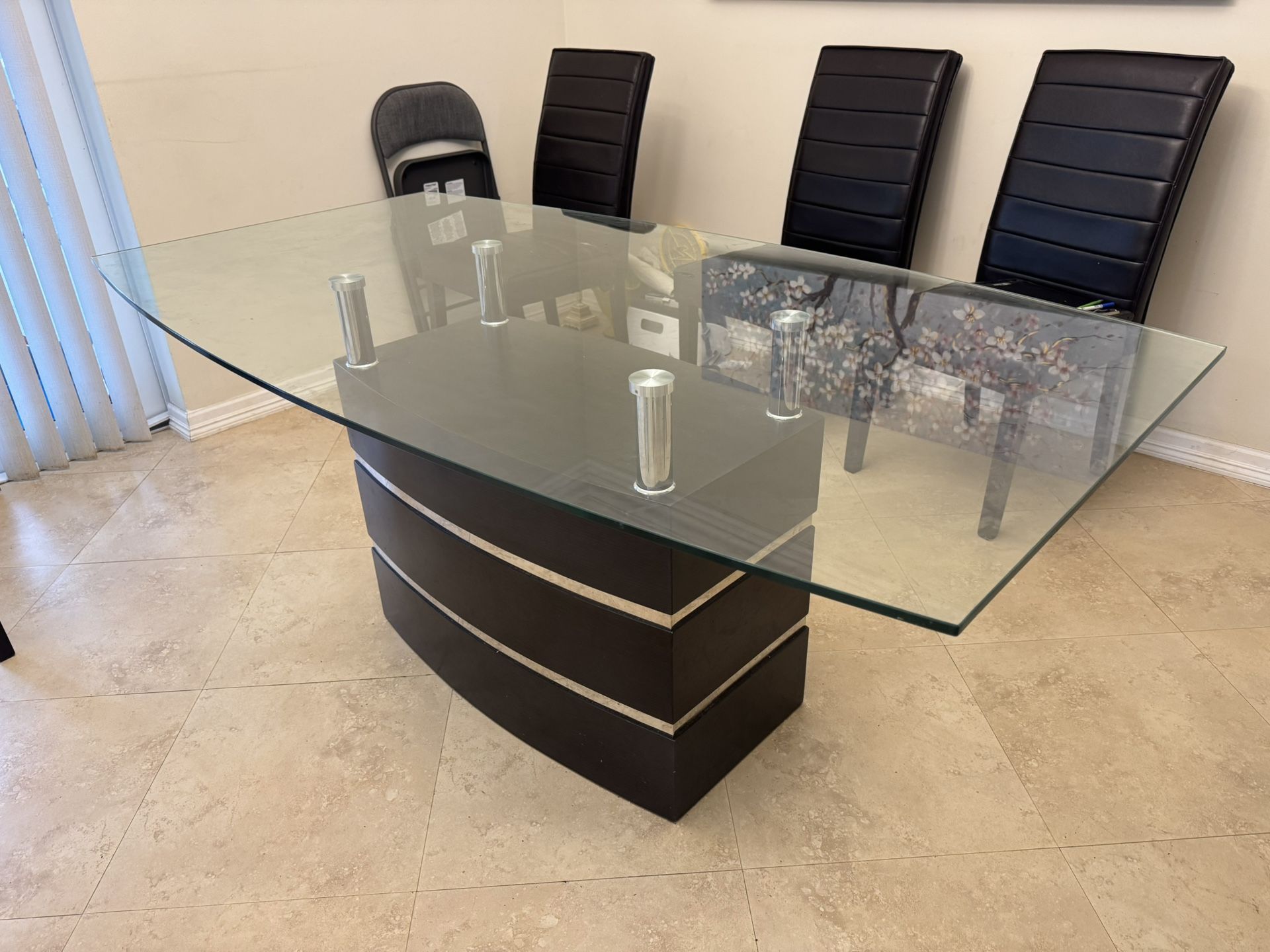 Glass Dining Table