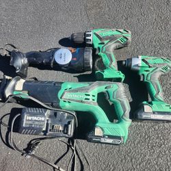 5-tool Hitachi Portable Tool Set