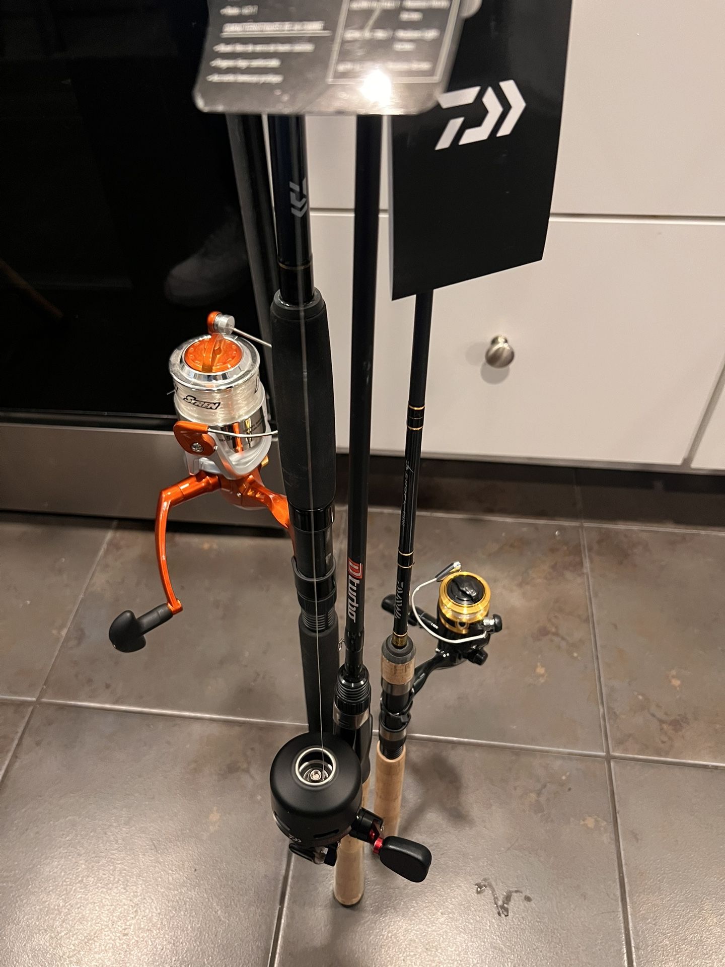 Fishing poles